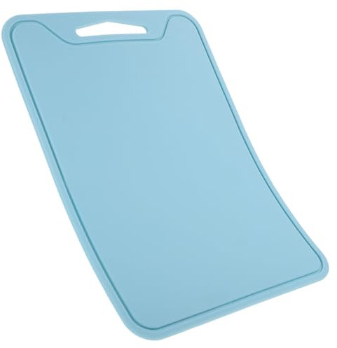 OUNONA Safe Light Silicone Cutting Board Multi-Function Cut Board Vegetable Cutting Mat Kitchen Tool