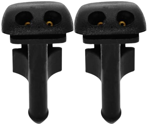 BIPANO 2 Stück Frontscheibenwischer-Waschwasserdüse, for BMW, E36 318i 318is 318ti 323i 323is 325i 325is 328i 328is 61601384859 Düse für Frontscheibenwaschdüsen