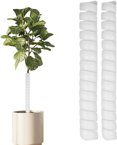 Baumstammschutz Spiralen, Erweiterbarer Baumschutzhülle, 2 Größen, 40cm Höhe, Baumschutzspirale Rindenschutz für die Beste Baumgesundheit