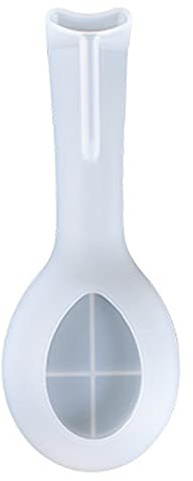 Support pour cuillère, fourchette - En résine époxy - Moule à spatules - Plateau à ustensiles de cuisine - Outil de moulage en silicone