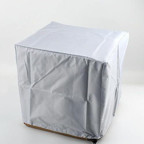 Copertura per mobili da esterno, impermeabile, antipolvere, per divano, sedia, tavolo, argento, 30 x 30 x 30 cm, protezione da pioggia e neve