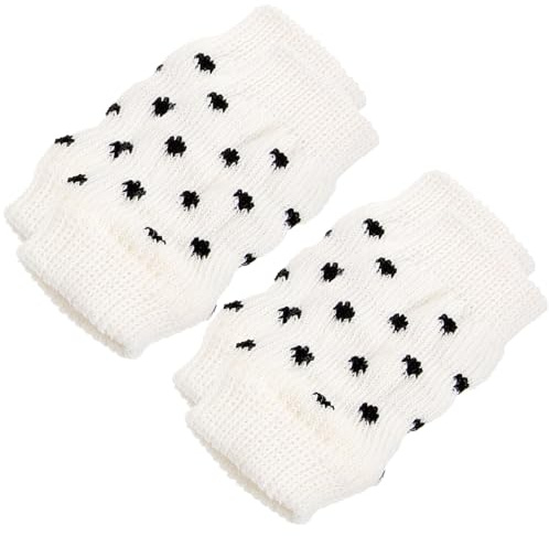 KESYOO 4 Stück Hundesocken rutschfest aus Baumwolle Bequeme und Vielseitige Beinlinge für Hunde Schützende und Stylische Pfotenwärmer für Haustiere im Alltag