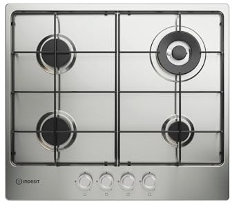 THP 642 W/IX/I 1 - Piano Cottura 4 Fuochi Gas 58 cm Inox
