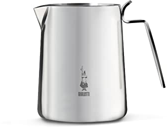 Bialetti 1806 Milchkännchen Edelstahl, Silber