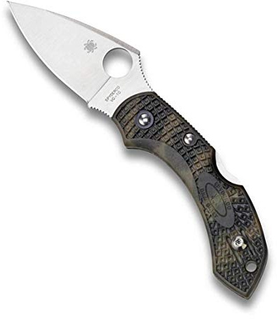 Spyderco, Taschenmesser, Dragonfly 2 Lockback, Klinge: 5.7 cm, Rot, Klappmesser, Taschenclip, satin finish