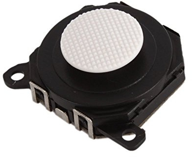Palanca de mando analógica con tapa para Sony PSP 1000 1001, color blanco