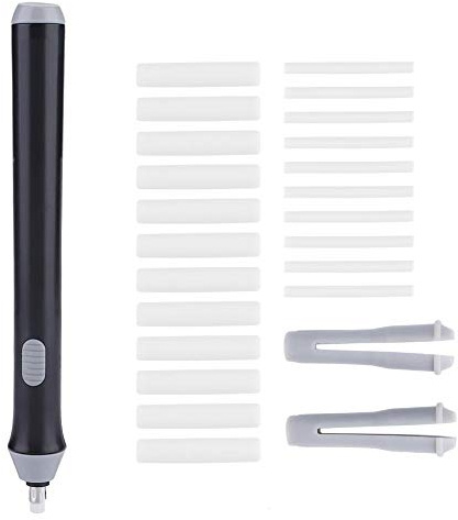 Estink Radierer elektrisch | Radiergerät, Präzisionsarbeit, Kunststoff, Zeichnen Studium, für 2,3mm 5mm Minen, ohne Batterien