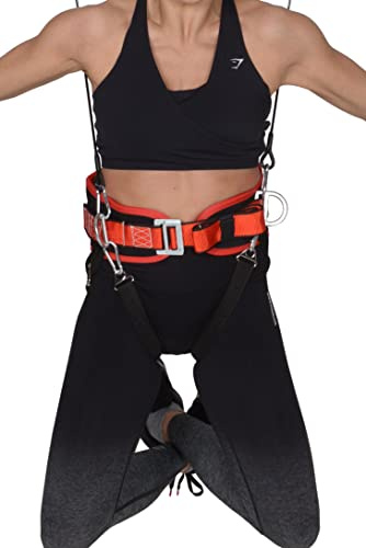 ModularSports FlyFit Gurt / Optimaler Zusatz für das Flaschenzugsystem zur Gewichtsreduzierung beim Training / Fitnessgeräte für zuhause / Ideal für Home Gym & Outdoor-Fitnessring-Training