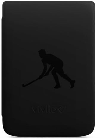 DeinDesign Coque pour liseuse Compatible avec Vivlio Touch HD Plus Etui pour liseuse Protection pour liseuse Sport Loisir Hockey