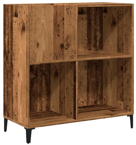 vidaXL Plattenschrank Altholz-Optik 84,5x38x89 cm Holzwerkstoff