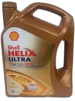 SHELL Motoröl 0W-20 Helix Vollsynthetiköl Motor Öl ACEA C6 API SP Ultra ECT C6 5L Kompatibel mit BMW 1 Schrägheck F20 3 Touring F31, OPEL Mokka/Mokka X J13 Astra J Sports Tourer P10, MERCEDES-BENZ