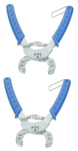 COOPHYA 2pcs Cage Snap Plier for Poultry Animal Cages Manual Binding Tool Ergonomic Handle for Quick Assembly and Installation of Chicken and Water Dispensers