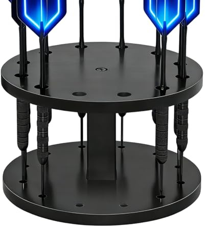 Dart Halterung Aus Acryl | Schlanker Und Kompakter Display Und Präsentationsständer | Aufbewahrungshalter für gerade Darts,Für Bars, Studios, Schlafzimmer, Wohnzimmer, Zuhause und Spielzimmer