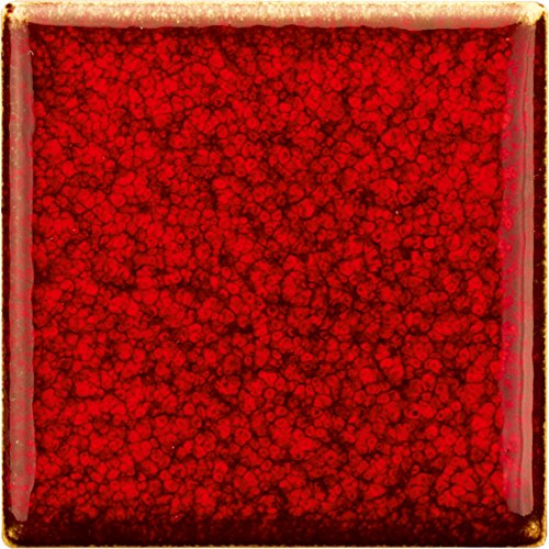 Keramik Lehrer Glasur KGG 114 Feuerrot, 1-kg-Pkg.