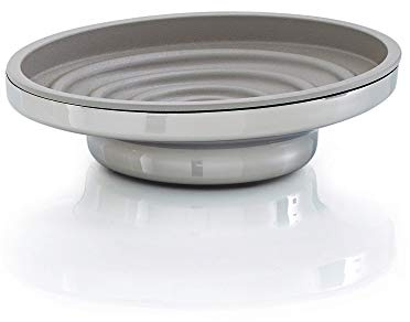 Robert Welch Oblique, Soap Dish. Made from 18/10 stainless steel. Easy to clean.