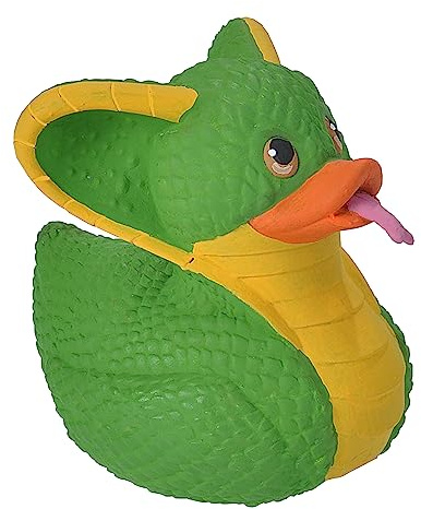 Wild Republic Rubber Ducks, Bath Toys, Kids Gifts, Pool Toys, Water Toys, Cobra, 4