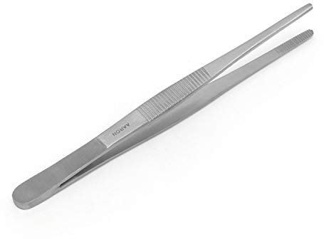 Pinza de disección recta AARON® | 15cm. S/D.