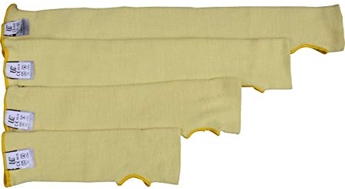 UCi KKSL DuPont™ Kevlar® doppelt gestrickte Aramid-Fasern Schnittfest Ärmel verbesserter Schutz Daumenloch (45,7 cm)