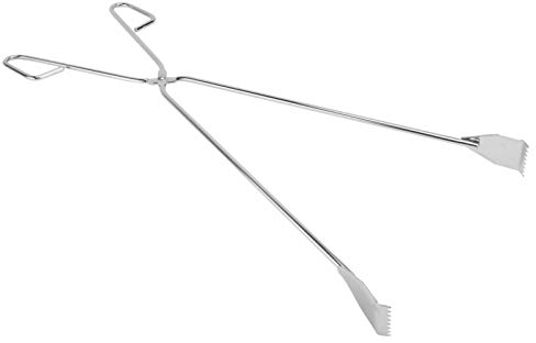 Cabilock Edelstahl Müllzange Robuste Greifzange Für Müllentsorgung Für Park Und Straßenreinigung Outdoor-aktivitäten Wie Bbq Picknick Und Camping Sicher Für Zerbrochenes Und Leichte