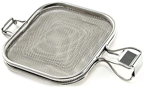 Ugnsgaller Stekning Kylställ Bakplåt, Grillkorg Nät Rostfritt stål Bakställ Bröd Smörgås Grillnät Kylställ for hembakningsverktyg (Färg: Silver, Storlek: En storlek)