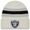 New Era Wintermütze Beanie - Vintage Las Vegas Raiders beige