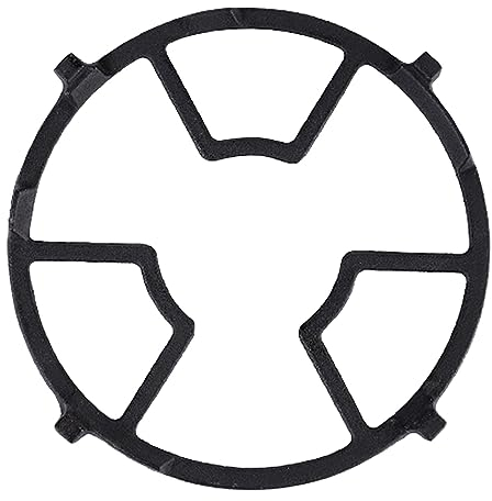 Réducteur D'anneau à Gaz, Grille de Brûleur de Cuisinière à Gaz, Anneau de Gaz Antidérapant, Support de Brûleur Supérieur de Cuisinière, Anneau de Support de Wok en Fonte, Support de Pot à Lait de Gri