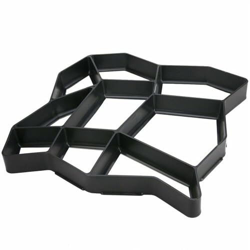 YMYGCC Pflastersteinform Gartendekoration DIY Path Maker Betonformen Zementform Betonzement Stein Gehwegpflaster Fertiger Wiederverwendbare Betonziegelform 57