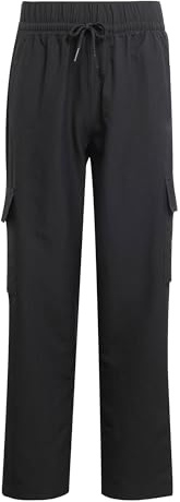 adidas Unisex Kinder Essentials Climacool Cargo Pants, Black/White, 9-10 Years