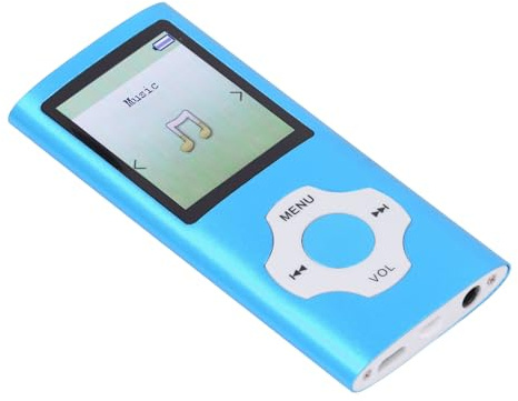 Topiky MP3 MP4 Player HiFi Sound, 1.8in Color Screen 128GB Expandable