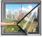 135x195cm Película aislante para ventana,Cortina Térmica Aislante,Protección Contra el Frío Película de Aislamiento Transparente,Reutilizable-Negro