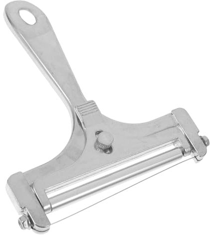 FELTECHELECTR 1juego Cortador De Queso Portátil Ajustable De Inoxidable Mango Ergonómico Para Fiestas y Cocina Slicer Para Queso Mantequilla