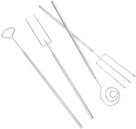 Alipis 4stücke Bonbon Tauchwerkzeug Fonduegabel Set Schokolade Käsefondue Dessertgabel Für Küche Abendessen