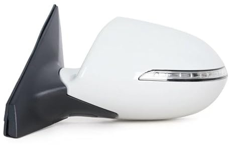 Specchietto Retrovisore Auto Specchietto Retrovisore Esterno, Specchietto Retrovisore Laterale Accessori Per Auto A 5/7/9 Pin Per KIA Sportage R 2011-2016 Specchio(BIANCO,9 Wire Left)