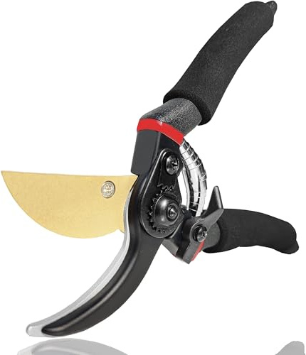 Garden Slicer Pro, Hochleistungs-Gartenschere, Sk5-Stahlklinge, Schere Für Präzisen Schnitt Von Ästen, Zweigen Und Blumen, Ergonomisch Gartenschere (1PC)
