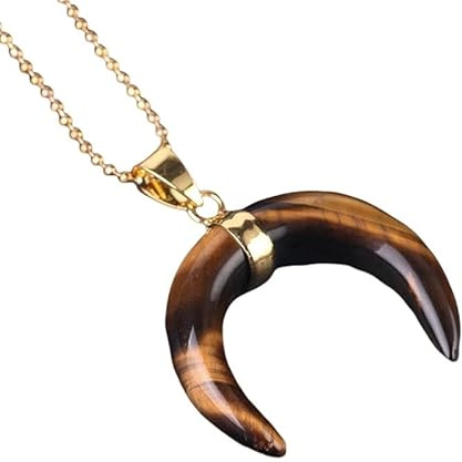 Collier En Cristal Pour Femme, Pendentif Croissant De Lune Enroulé En Fil De Fer, Arbre De Vie, Pendentif En Cristal De Guérison, Chaîne En Or, Bijoux Spirituels, Cadeaux Gothiques De Sorcière P
