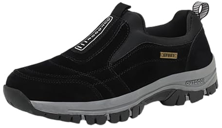 Scarpe invernali da uomo, scarpe da trekking, da uomo, invernali, 43, traspiranti, scarpe da ginnastica in pelle scamosciata, ad asciugatura rapida, da trekking, casual, per sport all'aria aperta, 1