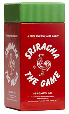 DSS Games Sriracha: The Game [A Spicy Slapping Card Game for The Whole Family | Great for White Elephant Gifts, Stocking Stuffers, Coworkers, Under $20, Ages 7 and Up]
