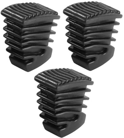 Toyvian 3 Stück Trommel Gummifüße Für Beckenständer Rutschfeste Drum Rack Bodenprotektoren Langlebige Percussion Teile Schwarz Für Einstrebige Und Doppelte Ständer