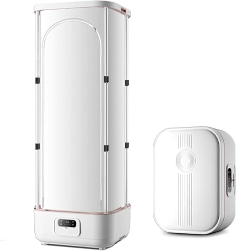 WOTZOV Máquina De Planchar Automática, Vaporizador De Ropa, Flujo De Calor Circulante, Tres Niveles Ajustables, Eliminación Y Modelado De Arrugas con Vapor Grande, para Todos Los Tejidos