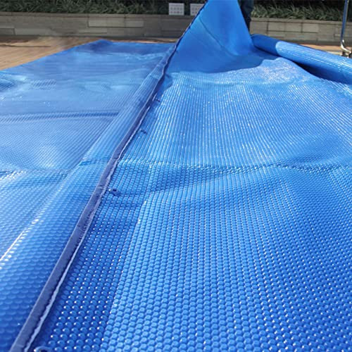 ERRULAN Solar Pool Covers for Above Ground Pools Rectangular, Swimming Pool Solar Heater, Heavy-Duty Insulating Spa Thermal Blanket (Size : 4x4m/13x13ft)