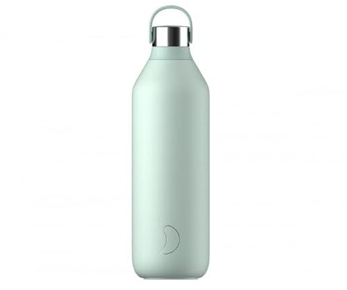 Chilly Serie 2 LICHEN 1000 ml Flasche aus BPA-freiem Edelstahl, wiederverwendbar. …