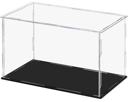 Clear Acrylic Display-(25x10x15cm)-Remove Protective Film.Assembly required