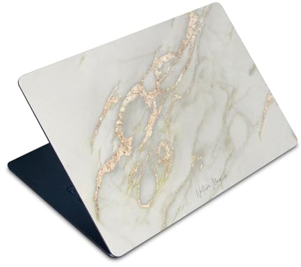 Head Case Designs Offizielle Nature Magick Gold Marmor Metallisch Vinyl Haut Aufkleber Abziehbild Abdeckung kompatibel mit Apple MacBook Air 15 M2 2023
