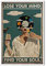 Poster vintage Lose Your Mind Find Your Soul con citazione sulla salute mentale su tela, poster trippy, stampa artistica da parete con musica unica, pittura astratta, decorazione da parete per camera