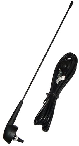 Sound-way Antenne de Toit 39 cm Embout de Rechange Voiture Radio AM/FM/Dab Autoradio 23cm Remplacement Universelle Auto filettage M4 M5 M6