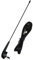 sound-way Antena de mástil de Antena 39 cm de Radio estéreo de Coche Am/FM de Repuesto Universal Pulgadas vástago Flexible Compatible con Peugeot (PSA) Alfa Romeo Fiat Lancia Dacia Opel
