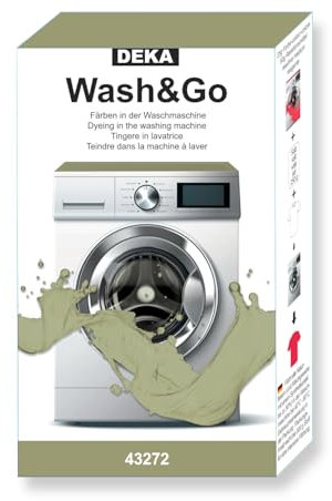 DEKA Waschmaschinenfarbe Wash & Go für 500g Stoff - Khaki