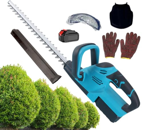 Cortasetos Inalámbrico De 21 V Y 18,9,Cortasetos Eléctrico De Mano,Herramienta para Podar Arbustos Y Cortar Ramas Pequeñas,Batería Extraíble De 3000 Mah,para Jardín Y Patio,1battery