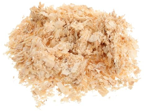 Abaodam Copeaux De Bois pour Hamster Absorbants Antioxydants, Litière sans Poussière, 500g, Tapis Anti-odeurs Naturel, Litière pour Petits Animaux De Compagnie, Adapté Aux Hamsters Et Cobayes