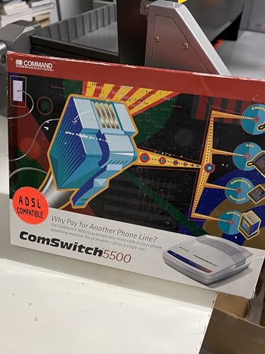 Command Communications Comswitch 5500 3-Port Phone/Fax Modem Line Sharing Device